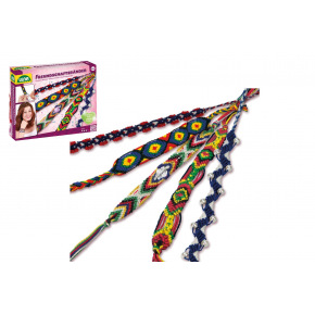 Lena Kreativní sada Náramky přátelství v krabičce 18,5x17x4cm