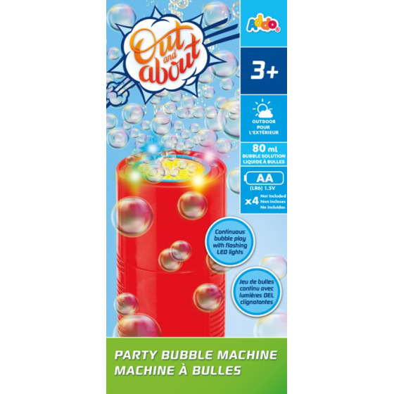 ADDO Seifenblasen - Party-Seifenblasen mit Lichteffekten