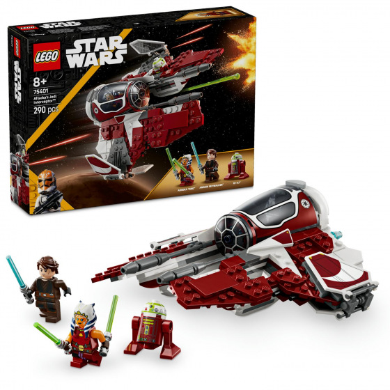 LEGO Star Wars™ 75401 Ahsoka a jediská stíhačka Interceptor™