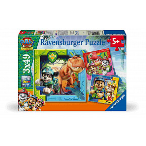 Ravensburger Tlapková patrola: Dinosauří film 3x49 dílků Ravensburger Tlapková patrola: Dinosauří film 3x49 dílků