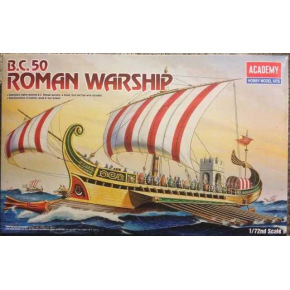 Academy Model Kit okręt 14207 - ROMAN WARSHIP CIRCA B.C 50 (1:72)