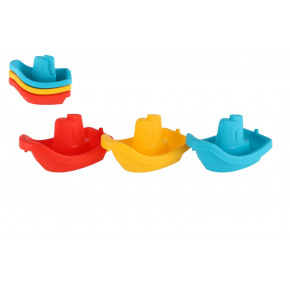 Teddies Loď do vody 3ks plast 15cm 6m+