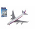 Letadlo Welly Boeing 747 plast/kov 15cm v krabičce 13x21x4,5cm