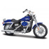 Maisto - HD - Motocykel - 2006 Dyna Street Bob, metalická modrá, séria 44, blister box, 1:18