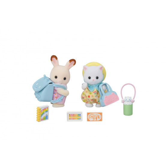 Sylvanian Families 5747 Przyjaciele z przedszkola wyruszają na wycieczkę