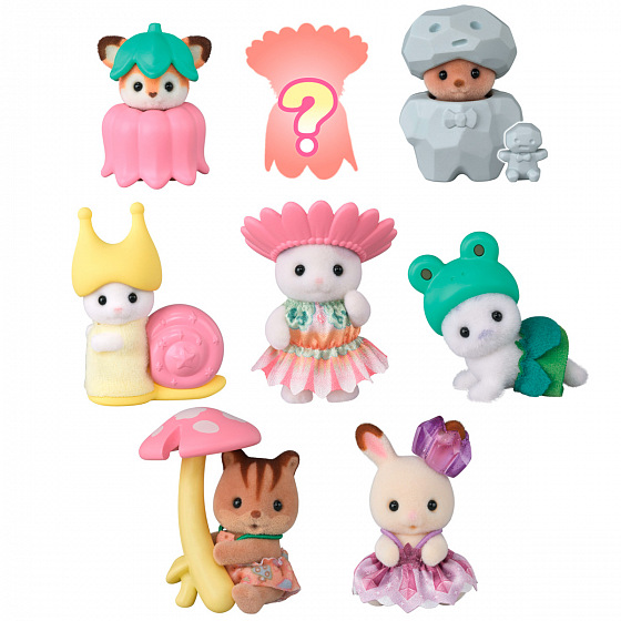 Sylvanian Families Baby zwierzątka w kostiumach leśnej wróżki - assort
