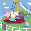 Dino PEPPA PIG IM URLAUB 3x55 Puzzle NEU