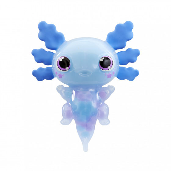 Mac Toys ANIMAGIC Svítící Axolotl do vody - modrý