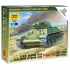 Zvezda Wargames (WWII) tank 6101 - Soviet Medium Tank T-34/76 (1:100)