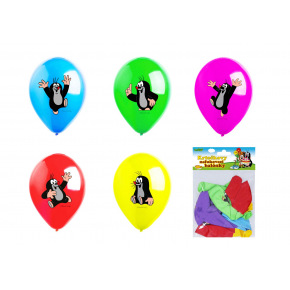 Wiky Balony/Balony nadmuchiwane Kret 10 szt. w woreczku 13,5x18cm karnawał