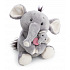 NICI plyš Slon 20 cm s mláďaťom 6 cm - Little & Me