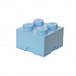 Smartlife LEGO úložný box 4 - světle modrá