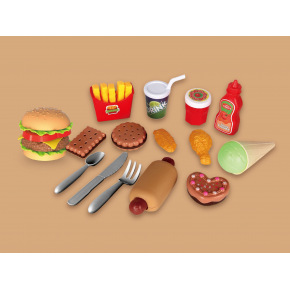 Mac Toys PLEJO Obedový set - Hambuger Mac Toys PLEJO Obedový set - Hambuger