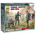 Zvezda Wargames (WWII) figurky 6105 - German Infantry East Front 1941 (1:72)