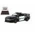 Teddies Auto Kinsmart 2024 Ford Mustang Dark Horse Polizei 1:38 Metall/Kunststoff 13cm mit Rückziehmotor