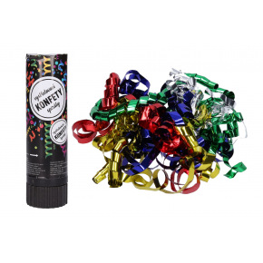 Wiky Párty konfety vystřelovací Spirály 15 cm v tubě karneval