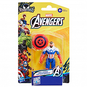 HASBRO - Avengers Anti-Venom Kapitán Amerika, figurka 10 cm