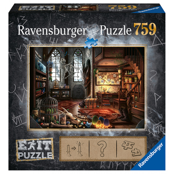 Ravensburger Exit Puzzle: Dračí laboratoř 759 dílků