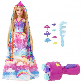 Mattel Barbie PRINCEZNA S FAREBNÝMI VLASMI SET