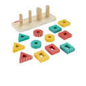 Mattel Fisher-Price DŘEVĚNÁ SKLÁDAČKA TVARY