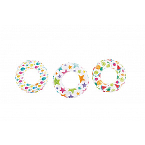 Intex Aufblasbarer Ring Durchmesser 51cm 3 Arten von 3-6 Jahren im Beutel