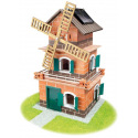 Směr Teifoc Baukasten Mühle - Solarantrieb 380 Stück in der Box 44x33x11cm