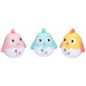 Wiky Roly Poly kuře plast 12cm se zvukem 3 barvy