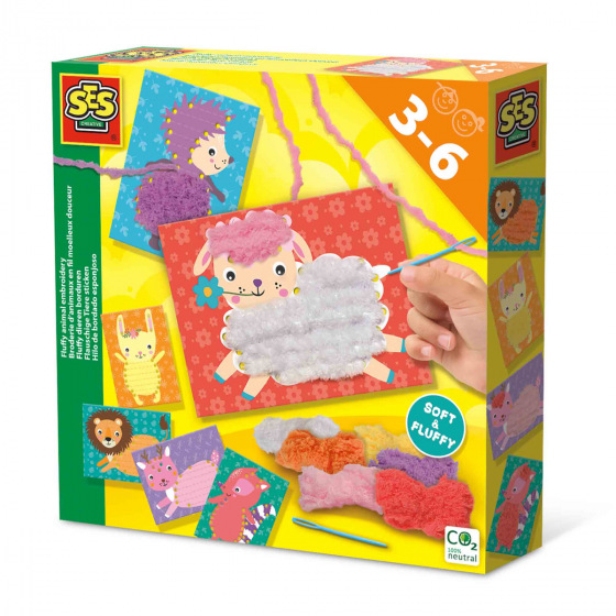 SES Tiere sticken mit Garn