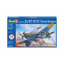 Revell Starter Kit letadlo 74692 - Junkers Ju87 G/D Tank Buster (1:72)