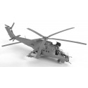Zvezda Model Kit vrtulník 7293 - MIL MI-24V/VP Hind E (1:72)