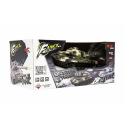 Teddies Tank RC plast 27cm 27MHz na baterie+dobíjecí pack se zvukem v krabici 37x17x19cm