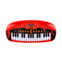 Teddies Pianko ROCK STAR 31 Tasten Kunststoff 46cm mit Batterie, mit Sound und Licht in Schachtel 52x24x8cm
