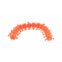Teddies Caterpillar wyciskany antystresowy silikon 24cm