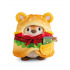 NICI Plyšová hračka Mymochi Tygr Tiggy v kostýmu hamburgeru - dárkové balení