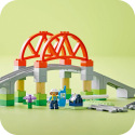 LEGO Duplo 10426 Eisenbahnbrücke und Schienen – Erweiterungsset