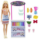 Mattel Barbie SMOOTHIE STÁNEK S PANENKOU