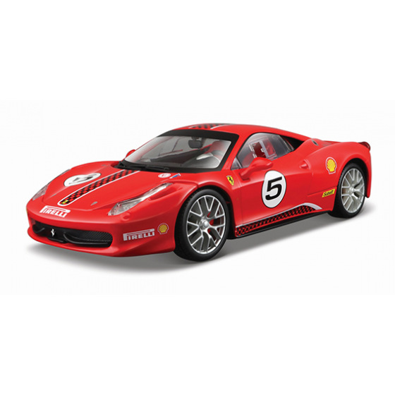 Bburago Auto Bburago 1:24 FERRARI RACING 458 CHALLENGE  RED