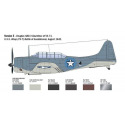 Italeri Model Kit letadlo 2841 - USN SBD-3 DAUNTLESS (1:48)