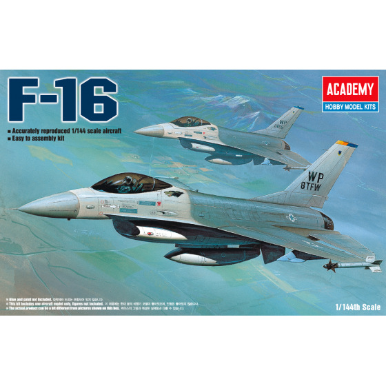 Academy Modellbausatz Flugzeug 12610 - F-16 (1:144)