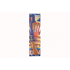 Teddies Pištoľ / Brokovnica + 3 náboje na prísavky plast 48cm na karte