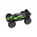 Teddies Auto RC Buggy rýchlostný 2,4 GHz plast 25cm na batérie zelené v krabici 31x14x18cm