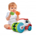 Clementoni Clemmy baby - Stavebný stroj, senzorický valec s mäkkými kockami