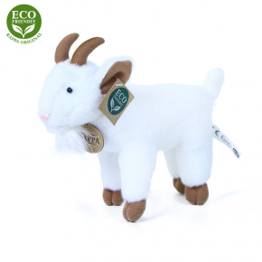 Rappa Plyšová koza stojaca 18 cm ECO-FRIENDLY