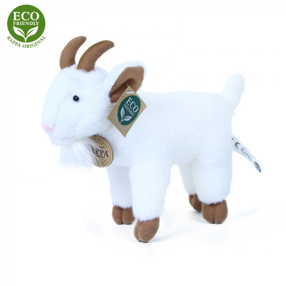 Rappa Plüschziege stehend 18 cm ECO-FRIENDLY