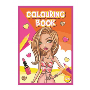 Rappa Kniha omalovánek 72 stran A4 Móda