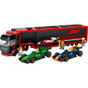 LEGO City 60445 F1®-Truck mit F1®-Autos RB20 und AMR24