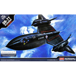 Academy Zestaw Academy Modelk Samolot 12448 - SR-71 BLACKBIRD (1:72)