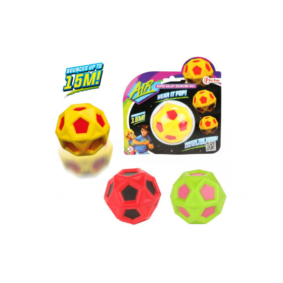 Teddies Míček/Hopík hranatý 6cm 3 barvy