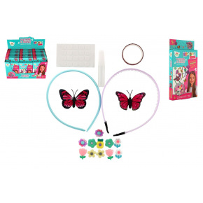 Teddies Kreativní sada Vytvoř si čelenku mix druhů 