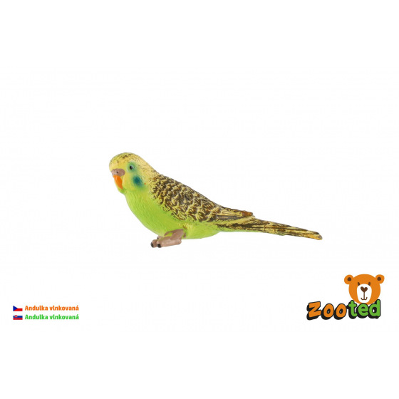 ZOOted Wellensittich zooted Kunststoff 9cm
